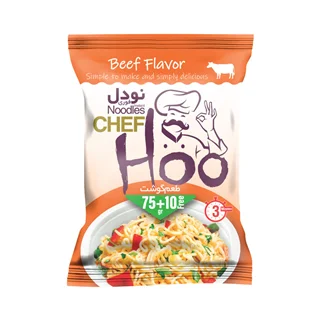 نودل شف هو طعم گوشت