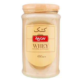 کشک شیشه ایی ۶۵۰ گرمی سمیه