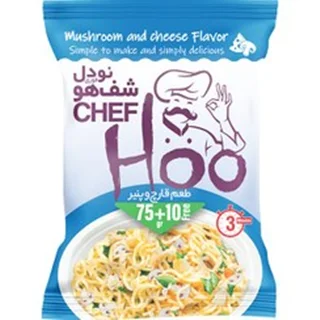 نودل شف هو طعم قارچ و پنیر